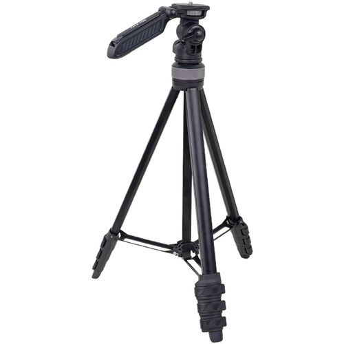 XILETU LSM1+XT204A Aluminum Tripod with Panoramic Head & Mobile Phone Holder