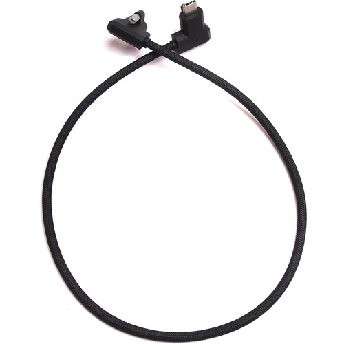 XLCS Designs Locking USB-C Right-Angle to Right-Angle EVF Cable for PYXIS 6K (19.7