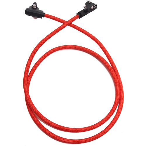 XLCS Designs Locking USB-C Right-Angle to Right-Angle EVF Cable for PYXIS 6K (31.5