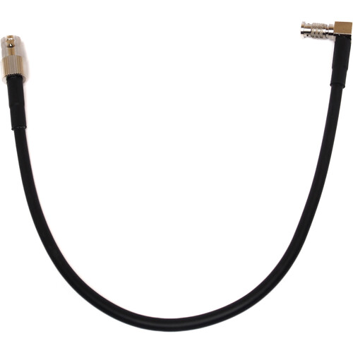 XLCS Designs 12G-SDI Right-Angle Micro-BNC Male to Female Cable (11.8