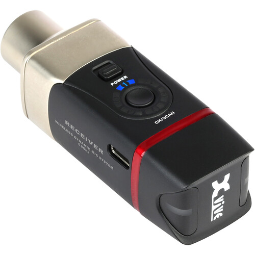 Xvive Audio U35R Microphone Wireless Receiver (5.8 GHz)