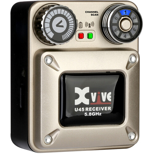 Xvive Audio U45R Wireless Receiver for U45 In-Ear Monitor System (5.8 GHz)