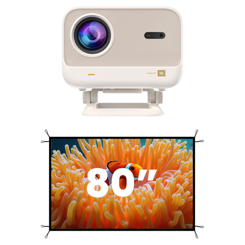 Yaber L2 Plus 700-Lumen Full HD Smart Home Theater Projector & 80