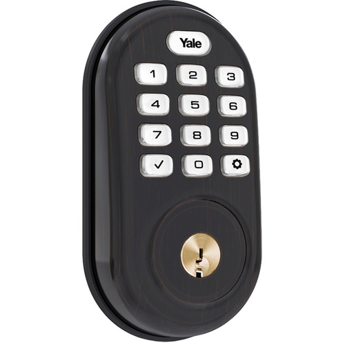 Yale Real Living Assure Lock Push-Button Deadbolt YRD216 ...