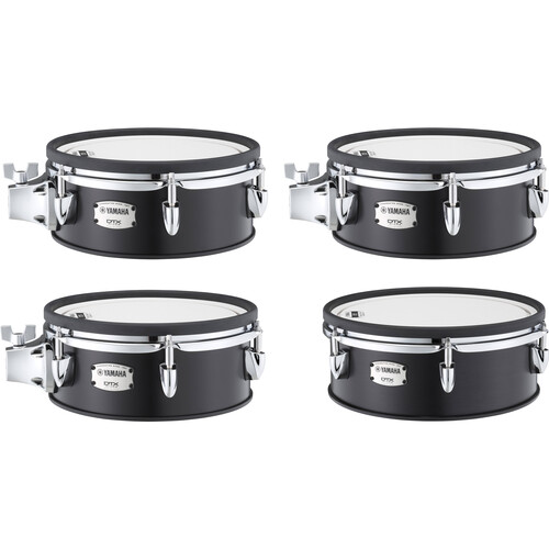 Yamaha DTP8-X TCS Pad Set with Wood Shells for DTX8K-X Electronic Drum Kit (Black Forest)