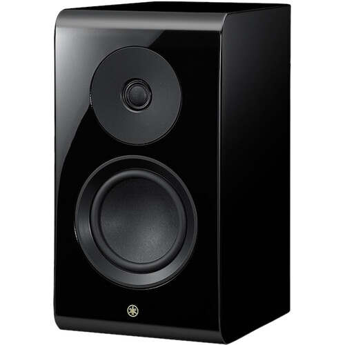 Yamaha NS-600A 2-Way Bookshelf Speaker (Piano Black Single)
