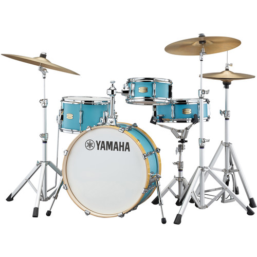 Yamaha Stage Custom Hip - Matte Surf Green One-Box 4PC Shell SBP0F4HMSG