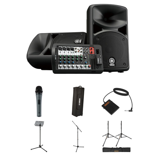 Yamaha STAGEPAS 400BT Complete PA System with Touring Package