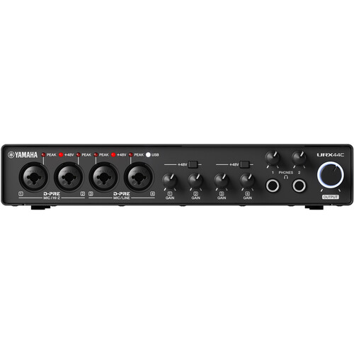 Yamaha URX44C 6x4 USB-C Audio Interface