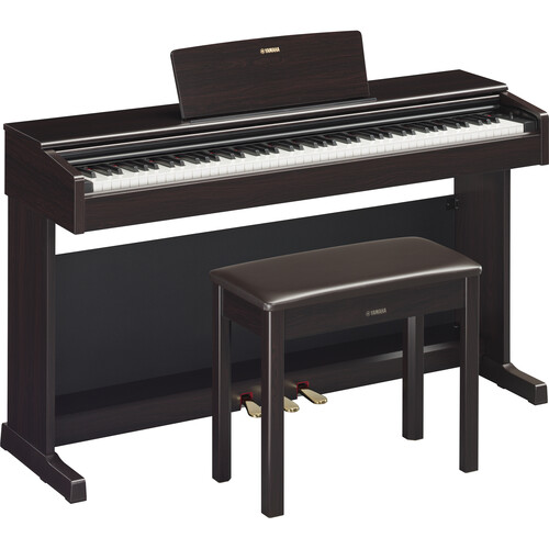 Yamaha ARIUS YDP-145 88-Key Console Digital Piano with Bench (Dark Rosewood)