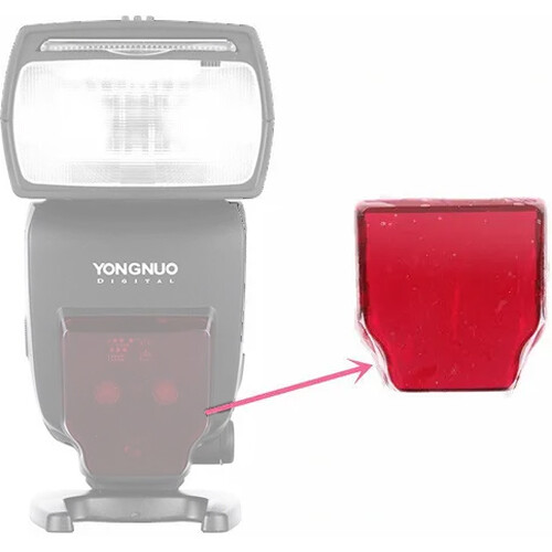 Yongnuo Red Sensor Cover for YN-685 Speedlites