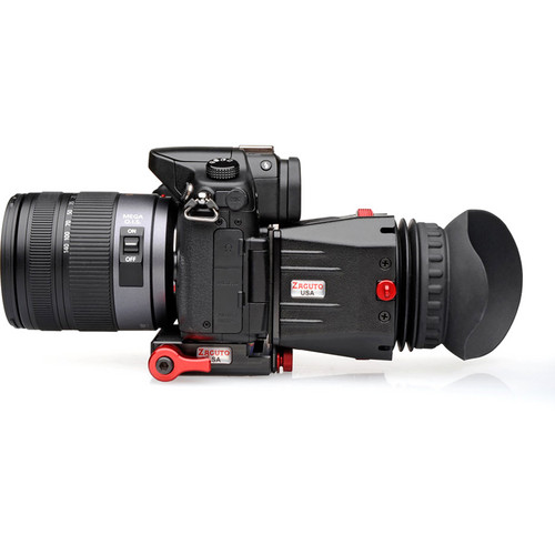 Zacuto GH3 Z-Finder Pro Optical Viewfinder for Panasonic GH3 & GH4 DSLR Cameras, 2.5x Magnification, Built-In Diopter