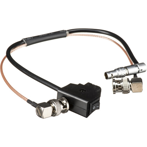 Zacuto 4-Pin LEMO Power/Video Cable with Power Switch for Kameleon EVF (12