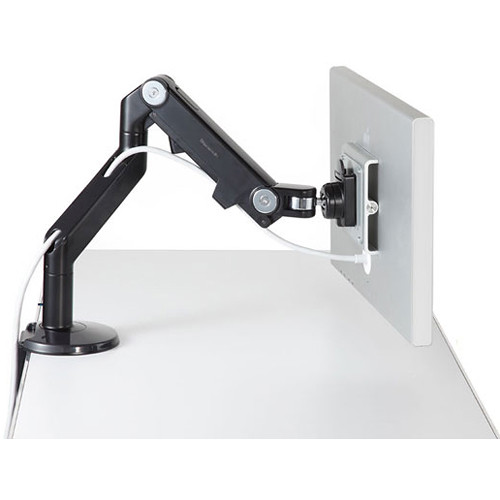 Humanscale M8 Monitor Arm with Clamp Mount (Black) HSM8CLAMPBK