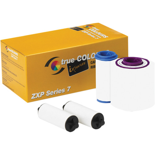 Zebra True Colours ix Series Monochrome Ribbon for ZXP Series 7 Card Printers (White 2500 Prints)