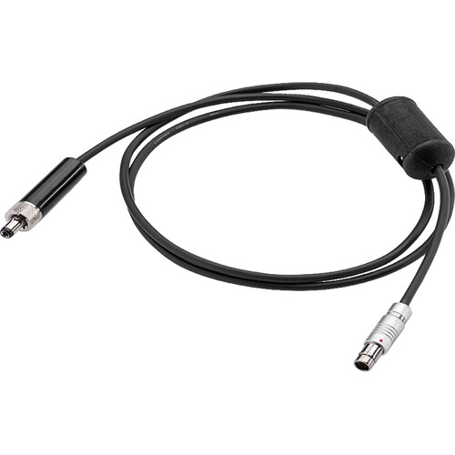 ZEISS CinCraft Scenario DC Barrel to 3-Pin Fischer Male ARRI RS Cable (39.4