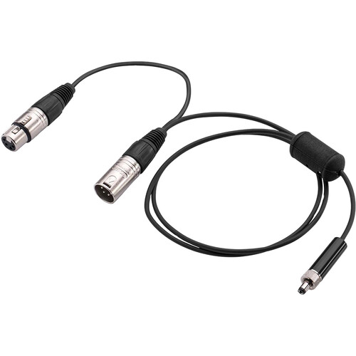 ZEISS CinCraft Scenario DC Barrel to Y-Splitter Power Cable with 4-Pin XLR (39.4