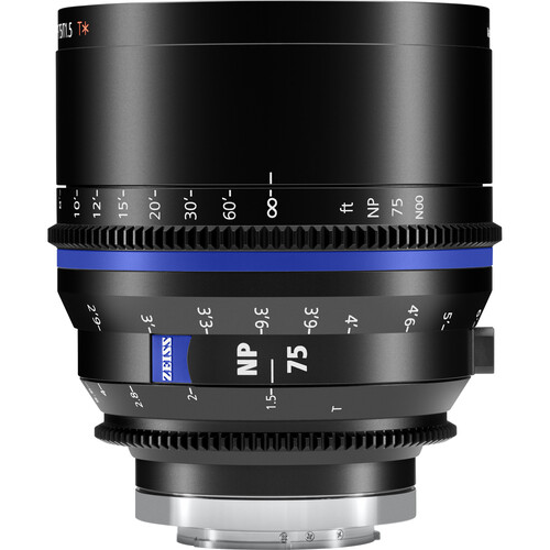 ZEISS Nano Prime 75mm T1.5 Cine Lens (Sony E Feet)