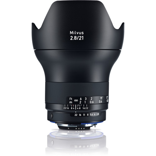 ZEISS Milvus 21mm f/2.8 ZF.2 Lens for Nikon F