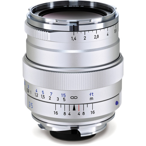 ZEISS Distagon T* 35mm f/1.4 ZM Lens (Silver)
