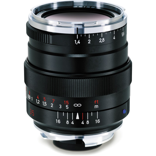 ZEISS Distagon T* 35mm f/1.4 ZM Lens (Black)