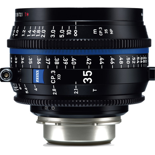 ZEISS CP.3 XD 35mm T2.1 Compact Prime Lens (PL Mount Feet)