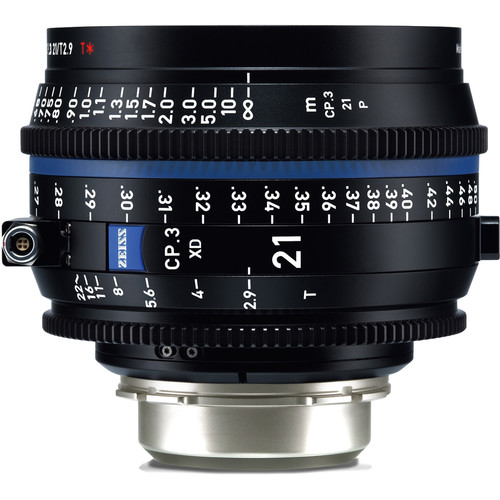 ZEISS CP.3 XD 21mm T2.9 Compact Prime Lens (PL Mount Feet)