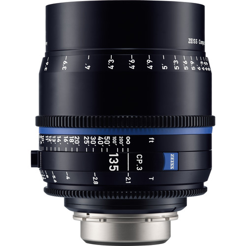 ZEISS CP.3 135mm T2.1 Compact Prime Lens (PL Mount Feet)