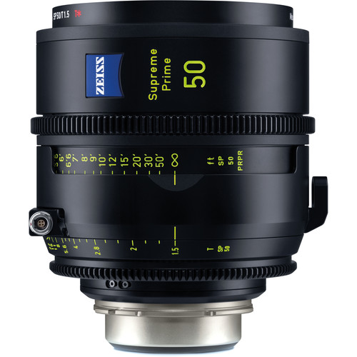 ZEISS Supreme Prime 50mm T1.5 (Feet PL Mount)