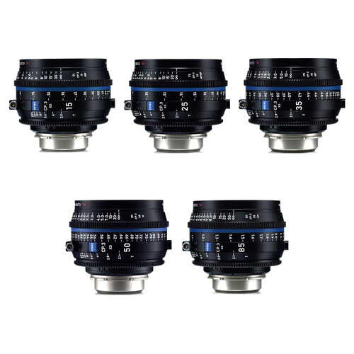 ZEISS CP.3 XD 5-Lens Set (PL Mount)