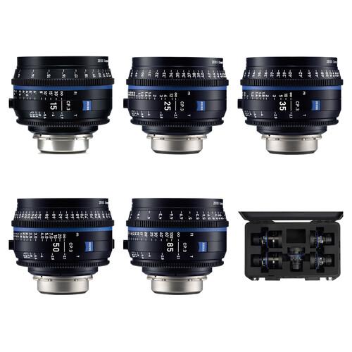 ZEISS CP.3 5-Lens Set (MFT Mount)