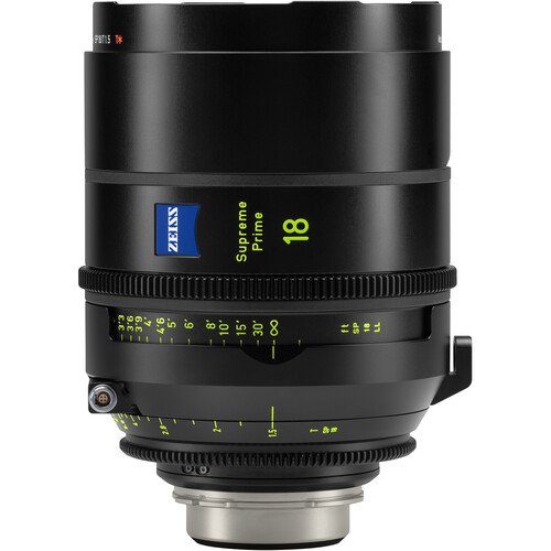 ZEISS Supreme Prime 18mm T1.5 Lens (Feet PL Mount)