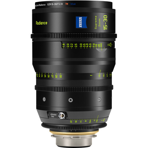 ZEISS Supreme Zoom Radiance 15-30mm T2.9 Lens (ARRI PL Feet)