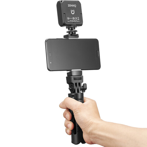 Zeniko VK3 Smartphone Mount with Built-In Mirror & Accessories