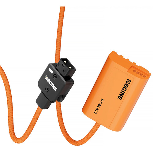 ZGCINE D-Tap to Panasonic DMW-BLK22 Dummy Battery with Braided Power Cable (23.6