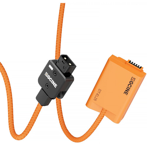 ZGCINE D-Tap to Nikon EN-EL25 Dummy Battery with Braided Power Cable (23.6