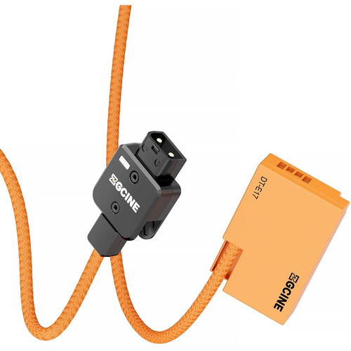 ZGCINE D-Tap to Canon LP-E17 Dummy Battery with Braided Power Cable (23.6