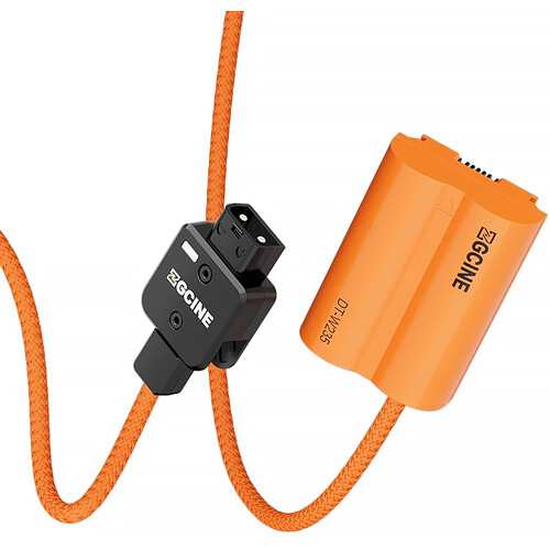 ZGCINE D-Tap to FUJIFILM NP-W235 Dummy Battery with Braided Power Cable (23.6