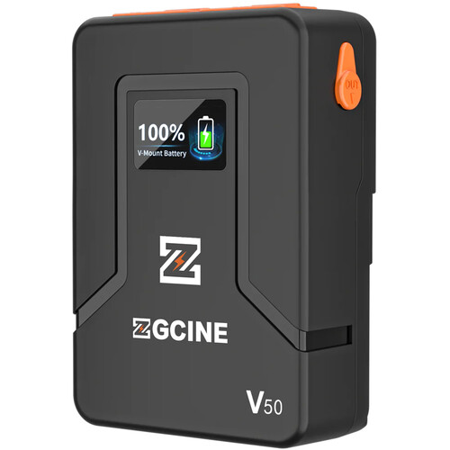 ZGCINE ZG-V50 50Wh Pocket-Size V-Mount Battery with PD Fast Charging