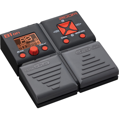 Zoom B1on MultiEffects Bass Pedal ZB1ON B&H Photo Video