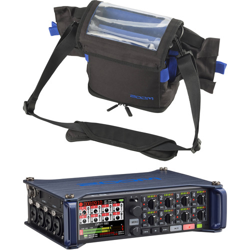 Zoom Zoom F8 Multitrack Field Recorder Kit with Protective Case