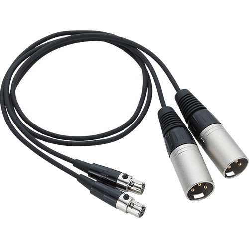 Pair ZOOM TXF-8 TA3 to XLR Cable