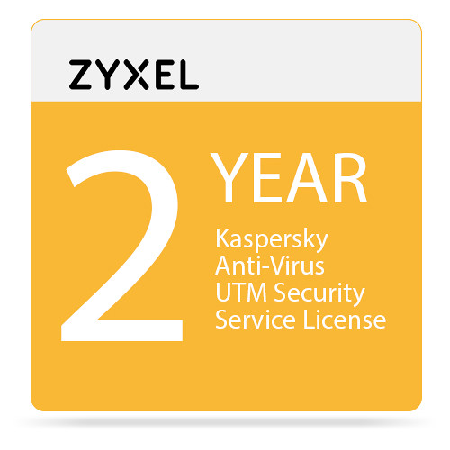 ZyXEL 2-Year Kaspersky Antivirus iCard for USG60/60W-NB Unified Security Gateway
