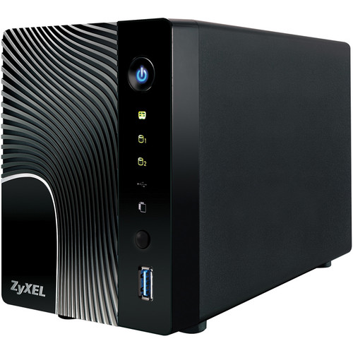 ZyXEL NSA325 2Bay Power Plus NAS/Media Server NSA325 B&H Photo