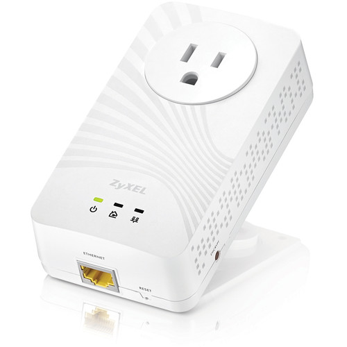 ZyXEL PLA5215 600 Mb/s Powerline Gigabit PassThrough PLA5215