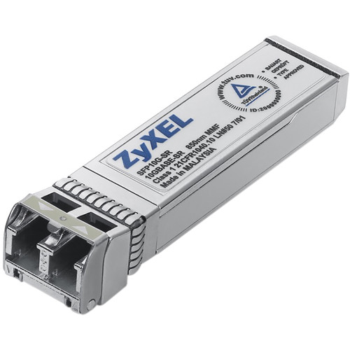 ZyXEL SFP+ 10G 850nm SR MMF Optical Transceiver (LC Connector Up to 984')