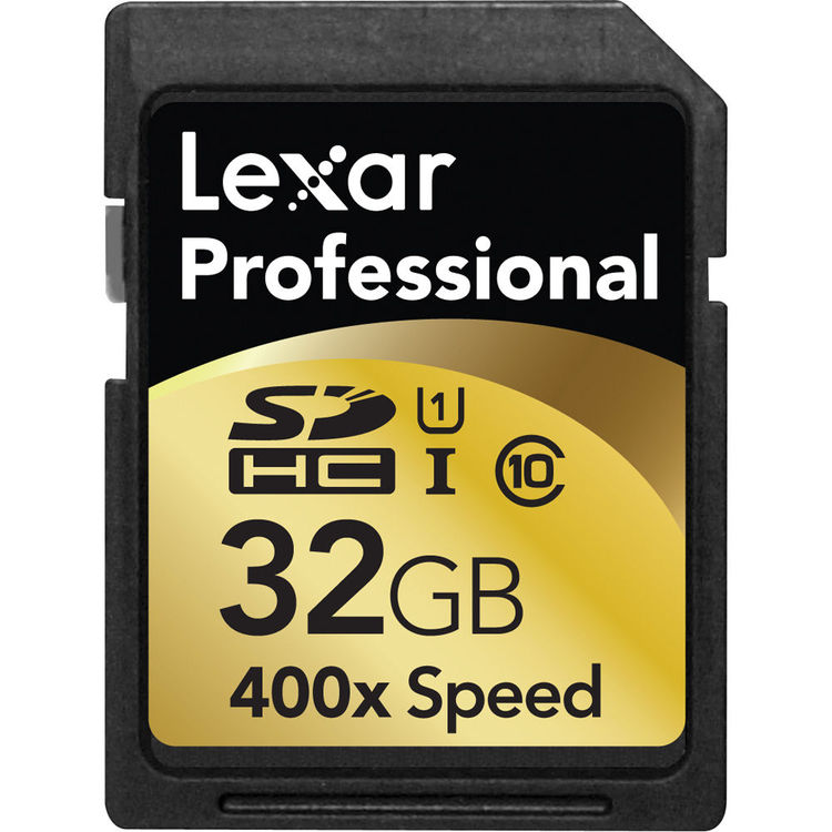 Lexar 32gb Sdhc Professional 400x Class 10 Uhs I Lsd32gctbna400