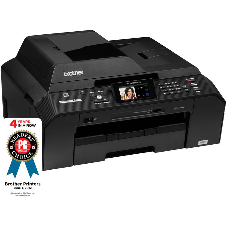 Brother Mfc J5910dw Wireless Color All In One Inkjet Mfc J5910dw