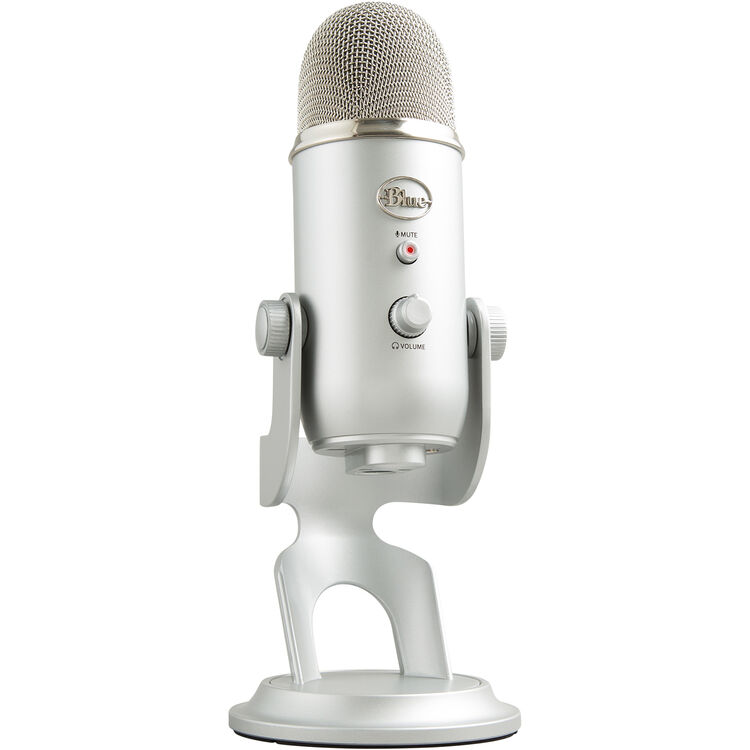 Blue Yeti Usb Microphone Silver 9 B H Photo Video
