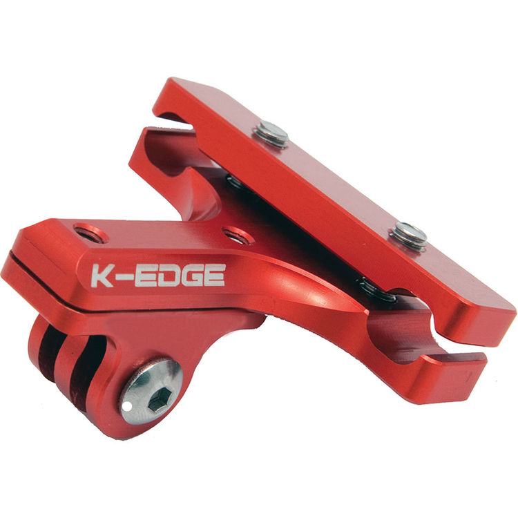K-EDGE GO BIG Pro Selle Rail Camera Mount Gopro Garmin Shimano BLK